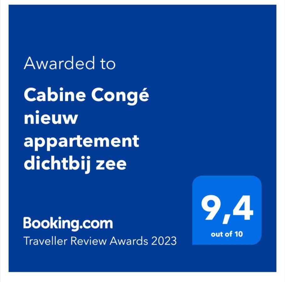 Cabine Conge Nieuw Appartement Dichtbij Zee Oostende Exteriör bild